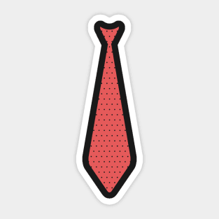 Tie fake tie Sticker